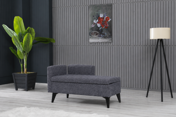 Toffet Bench – Bazalı Depolama Alanlı, Çok Amaçlı Kollu Puf ve Bench