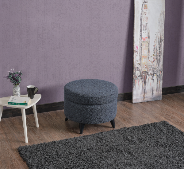 Melina Renk Seçenekli Modern Tasarımlı Puf